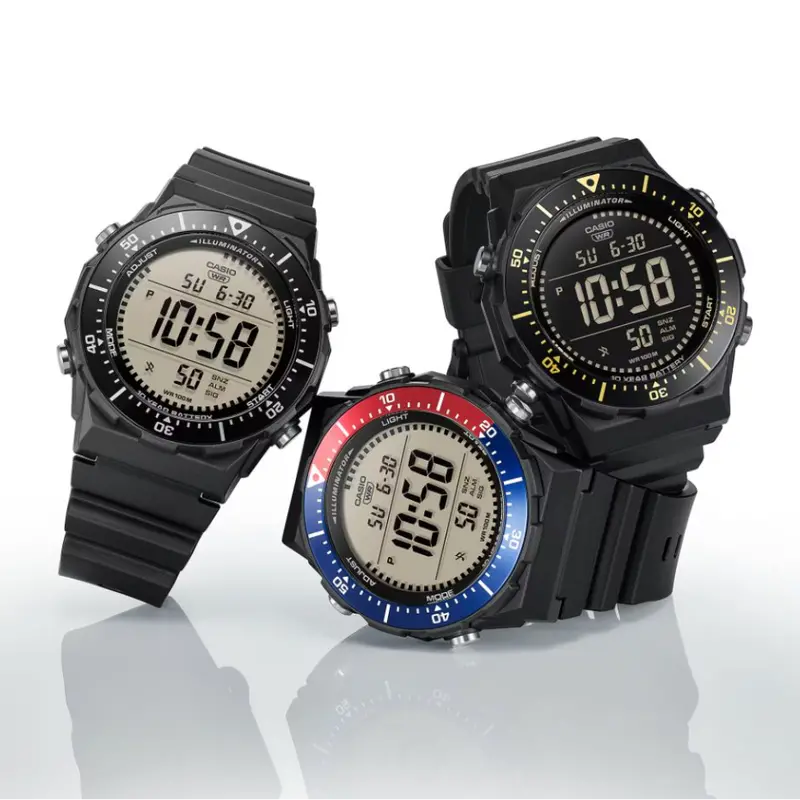 Casio General Digital Black Resin Strap Men Watch Ae-1700H Series 1