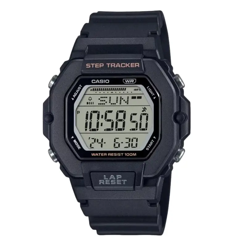 Casio General Digital Black Resin Strap Men Watch Lws-2200H-1Avdf 1