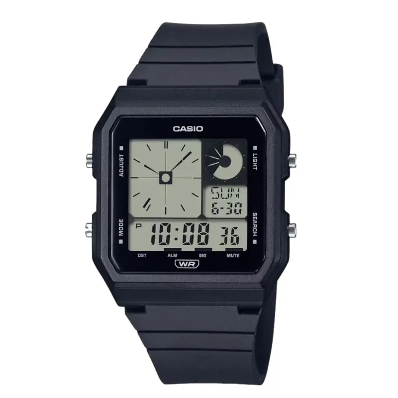 Casio General Digital Black Resin Strap Unisex Watch Lf-20W-1Adf 1