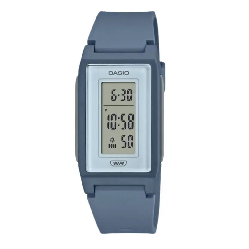 Casio General Digital Blue Resin Strap Men Watch Lf-10Wh-2Df 1