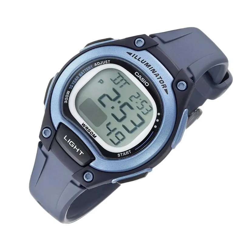 Casio General Digital Blue Resin Strap Unisex Watch Lw-203-2Avdf-P 2