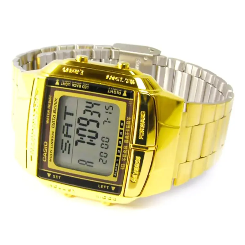 Casio General Digital Gold Stainless Steel Strap Men Watch Db-360G-9Avdf-P 2