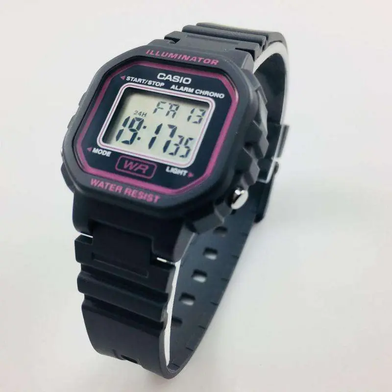 Casio General Digital Gray Resin Strap Unisex Watch La-20Wh-8Adf-P 2