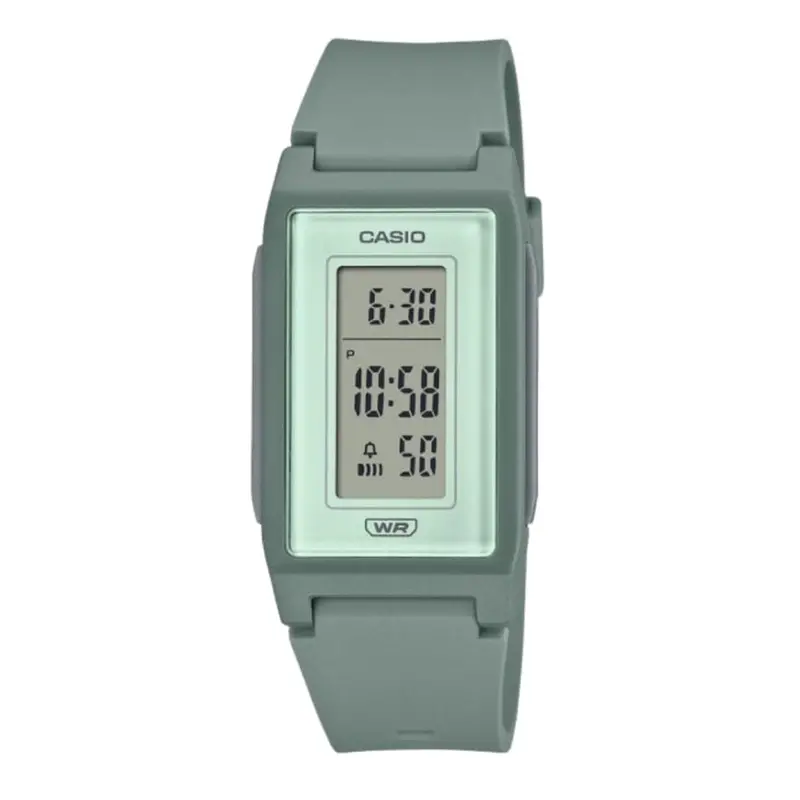 Casio General Digital Green Resin Strap Men Watch Lf-10Wh-3Df 1