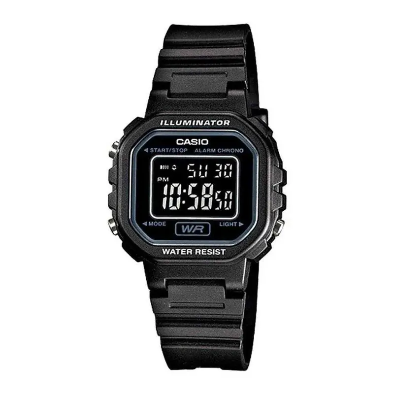 Casio General Digital Quartz Black Resin Unisex Watch La-20Wh-1Bdf-P 1