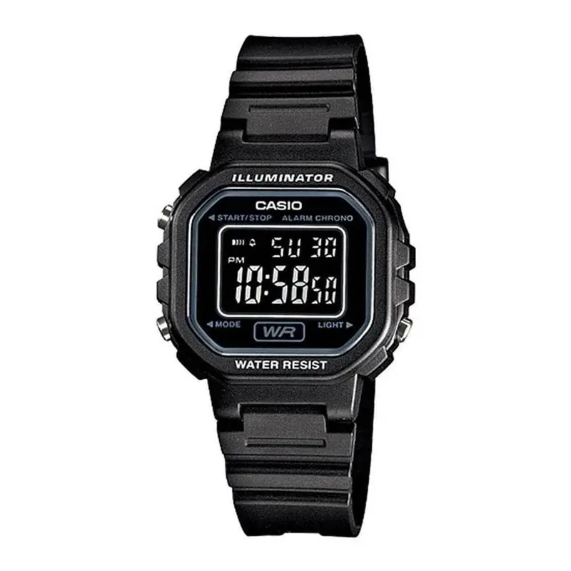 Casio General Digital Quartz Black Resin Unisex Watch La-20Wh-1Bdf-P 2
