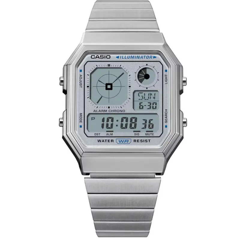 Casio General Digital Resin Strap Men Watch A130we-7Adf 2