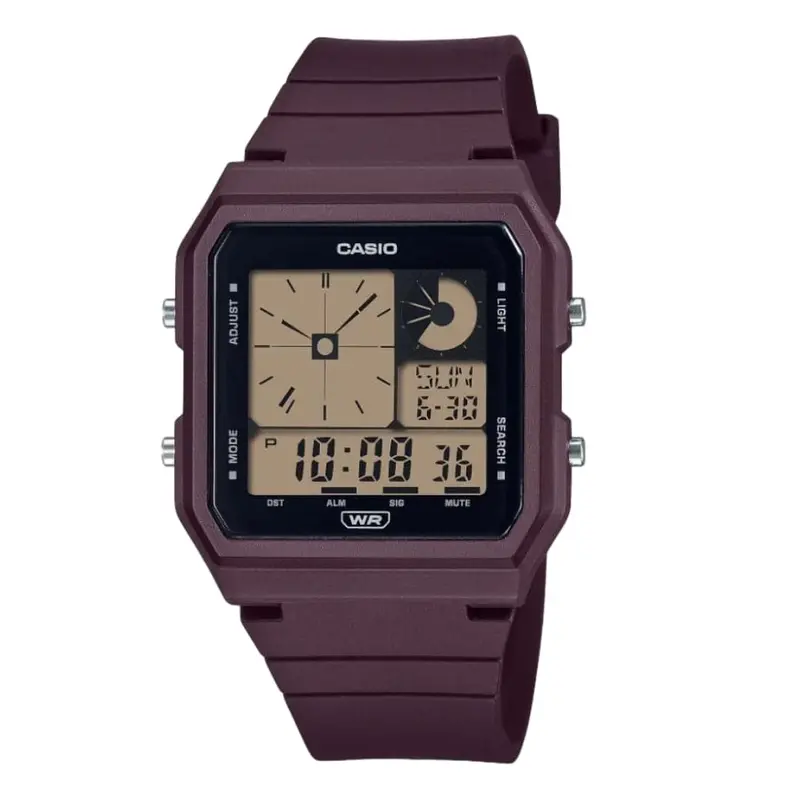 Casio General Digital Resin Strap Unisex Watch Lf-20W-5Adf 1