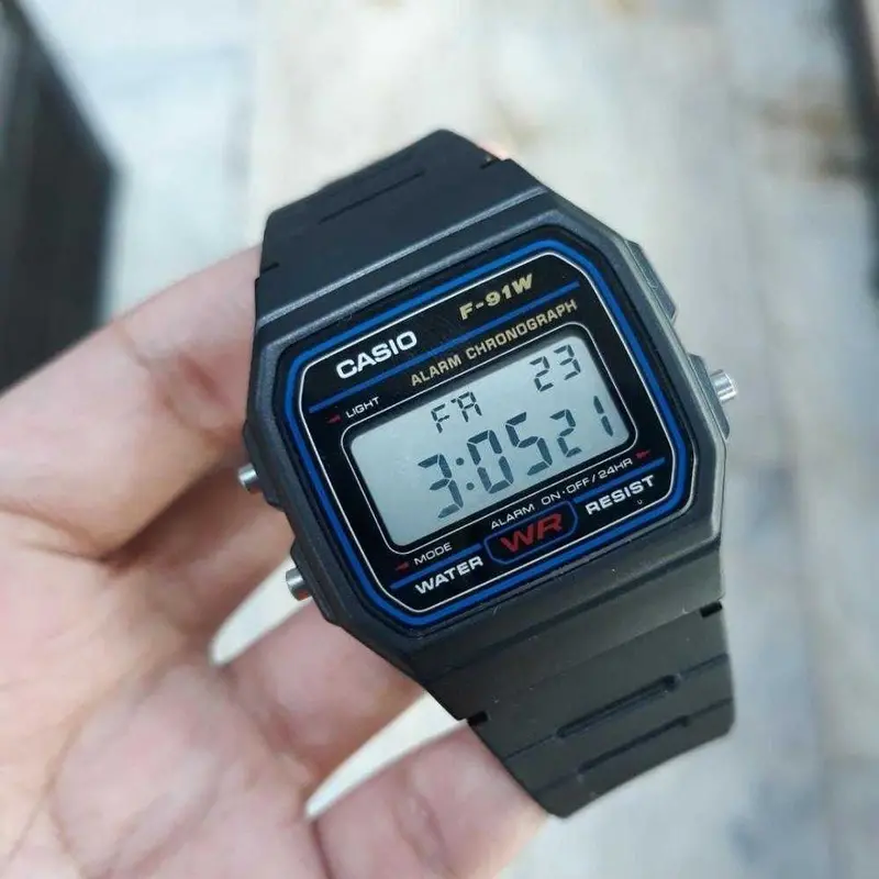 Casio General F-91W-1Dg Unisex's Watch 2