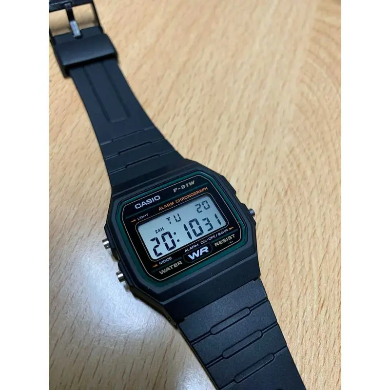 Casio General F-91W-3Dg Unisex's Watch 2