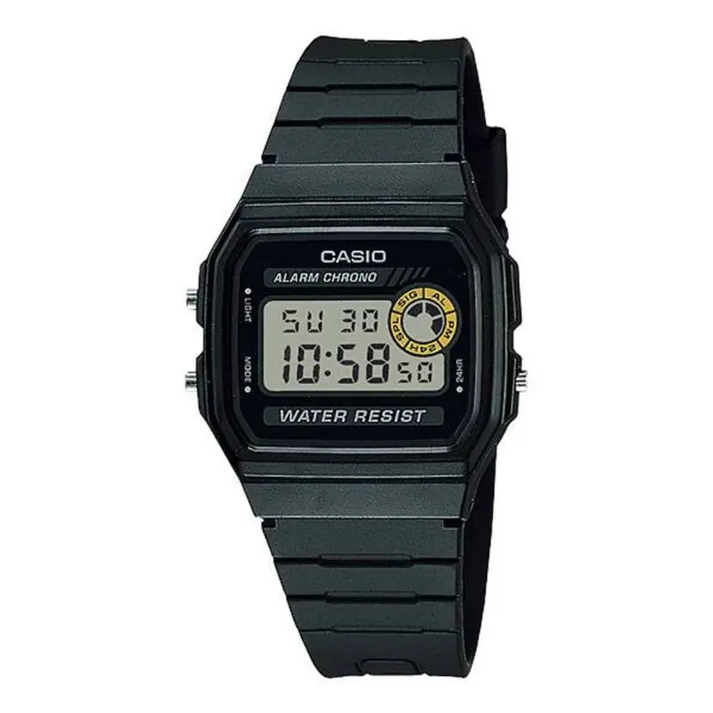 Casio General F-94Wa-8Dg-P Black Resin Strap Unisex Watch 1
