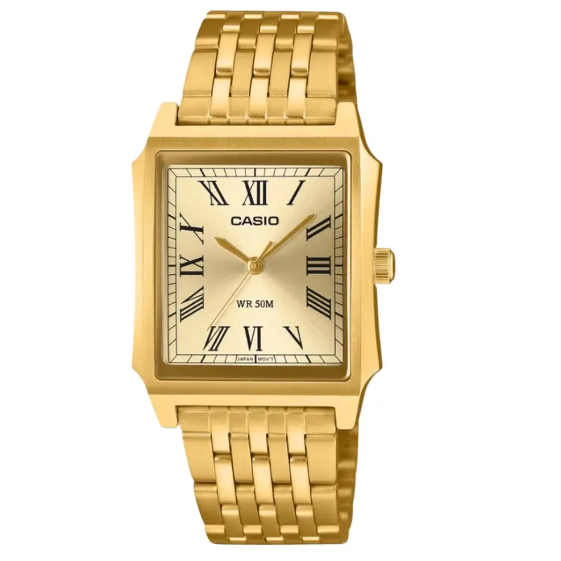Casio General Gold Stainless Steel Strap Men's Watch Mtp-B190g-9Bvdf 1
