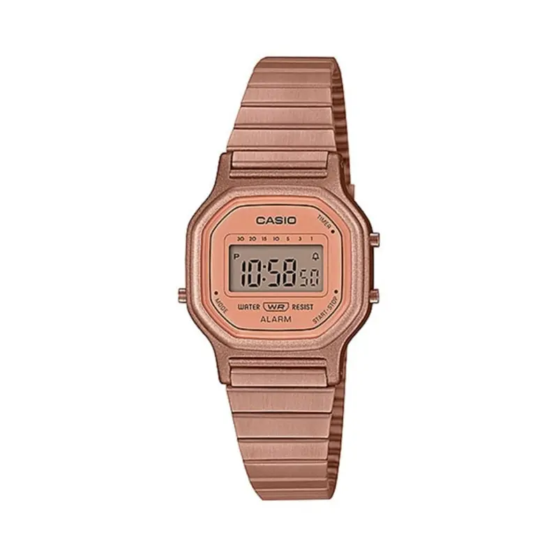 Casio General La-11Wr-5Adf-P Rose Gold Digital Women's Watch 1