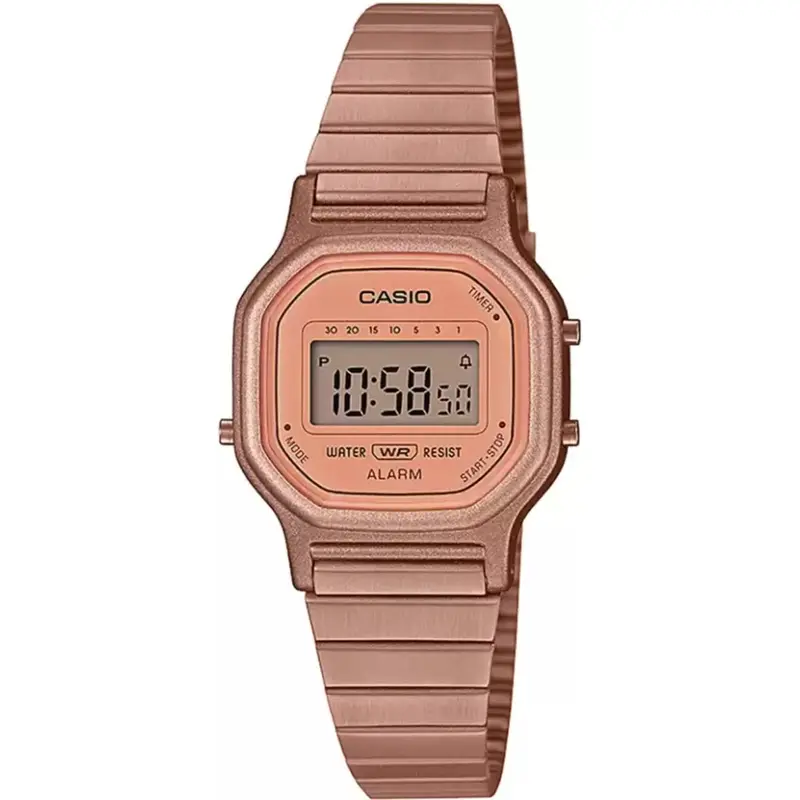 Casio General La-11Wr-5Adf Rose Gold Digital Women's Watch 1