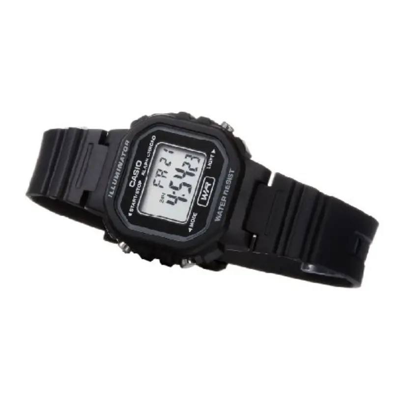 Casio General La-20Wh-1Adf Digital Quartz Black Resin Unisex's Watch 2