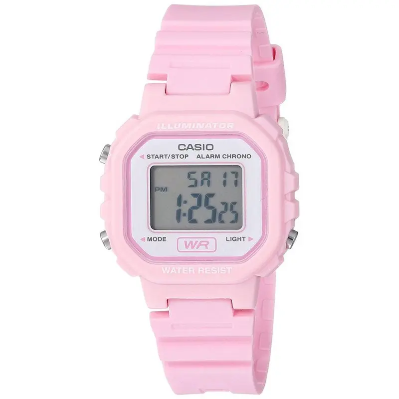 Casio General La-20Wh-4A1df Pink Resin Strap Women's Watch 1