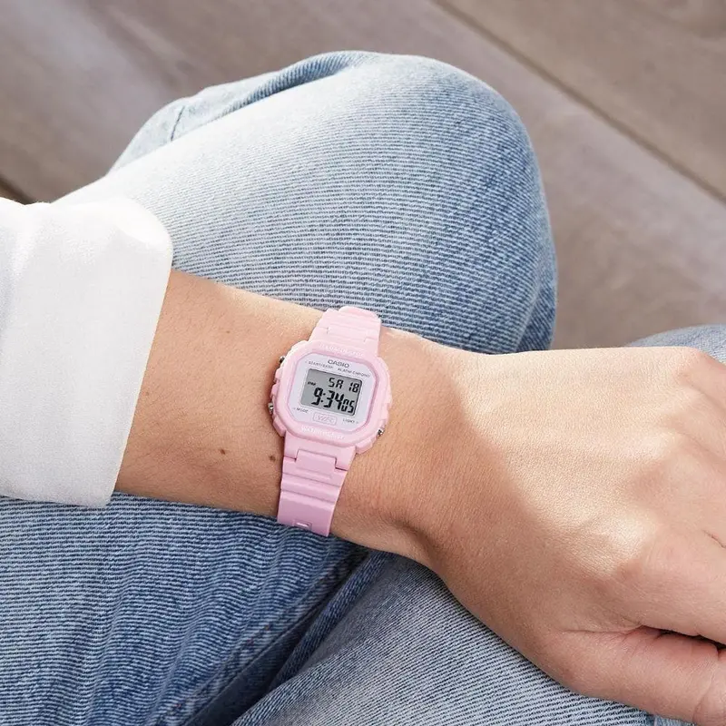 Casio General La-20Wh-4A1df Pink Resin Strap Women's Watch 2