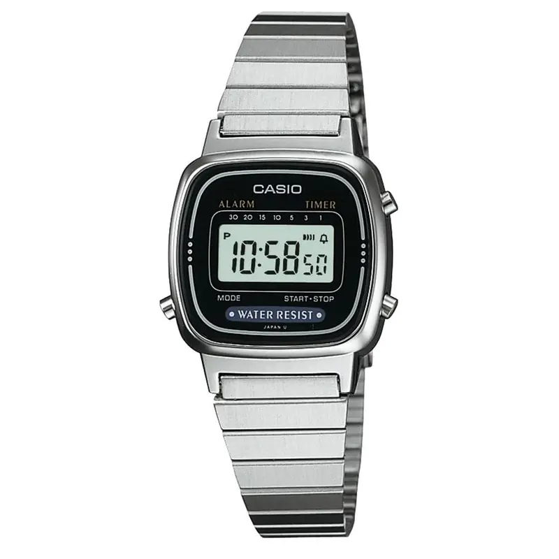 Casio General La670wa-1Df-P Stainless Steel Unisex Watch 1