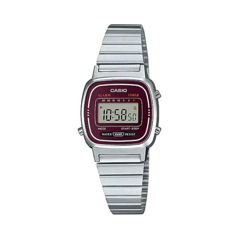 Casio General La670wa-4Df-P Stainless Steel Unisex Watch 1