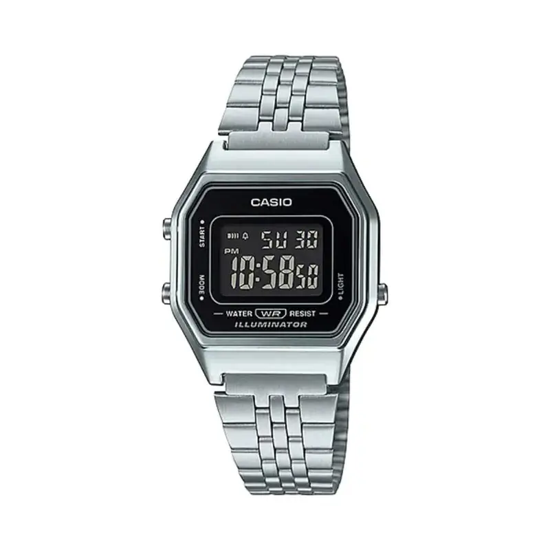 Casio General La680wa-1Bdf-P Stainless Steel Unisex Watch 1