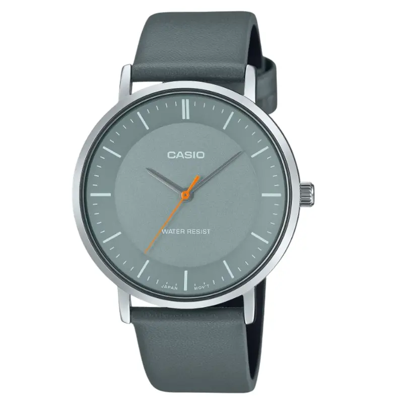 Casio General Leather Strap Unisex Watch Mtp-Vt04l Series 2