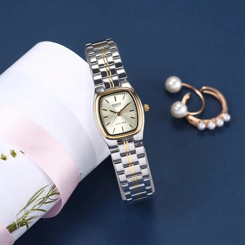 Casio General Ltp-1169G-9Ardf Quartz Two Tone Stainless Steel Women's Watch 2