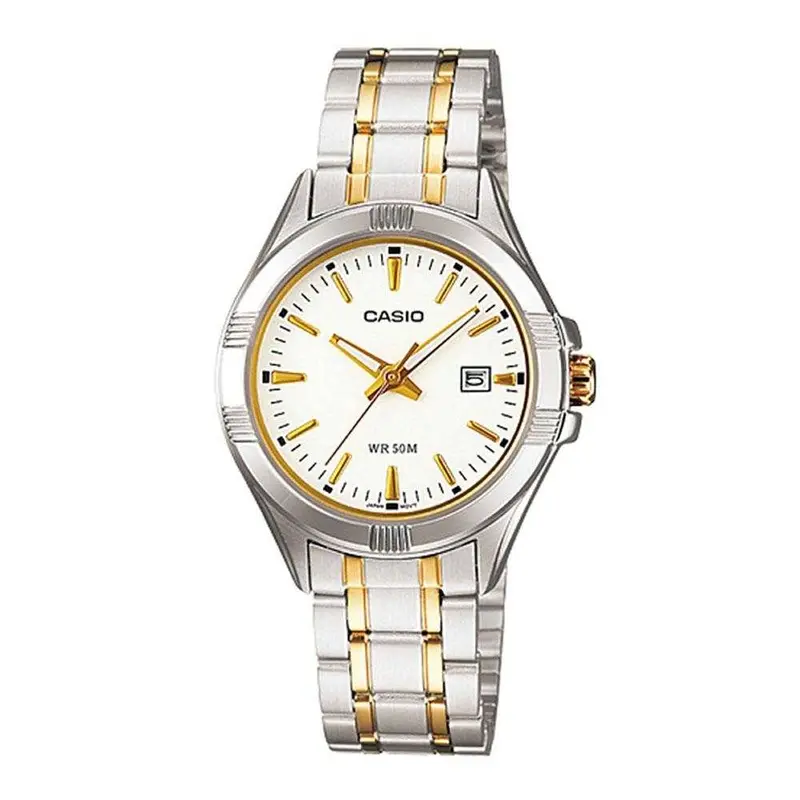 Casio General Ltp-1308Sg-7Avdf Quartz Two Tone Stainless Steel Women's Watch 1
