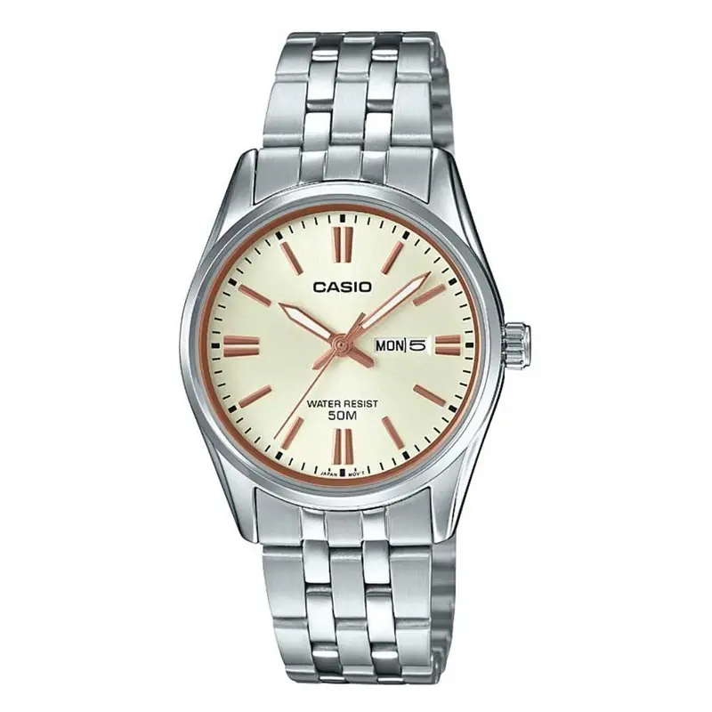 Casio General Ltp-1335D-9Avdf Quartz Silver Stainless Steel Women's Watch 1