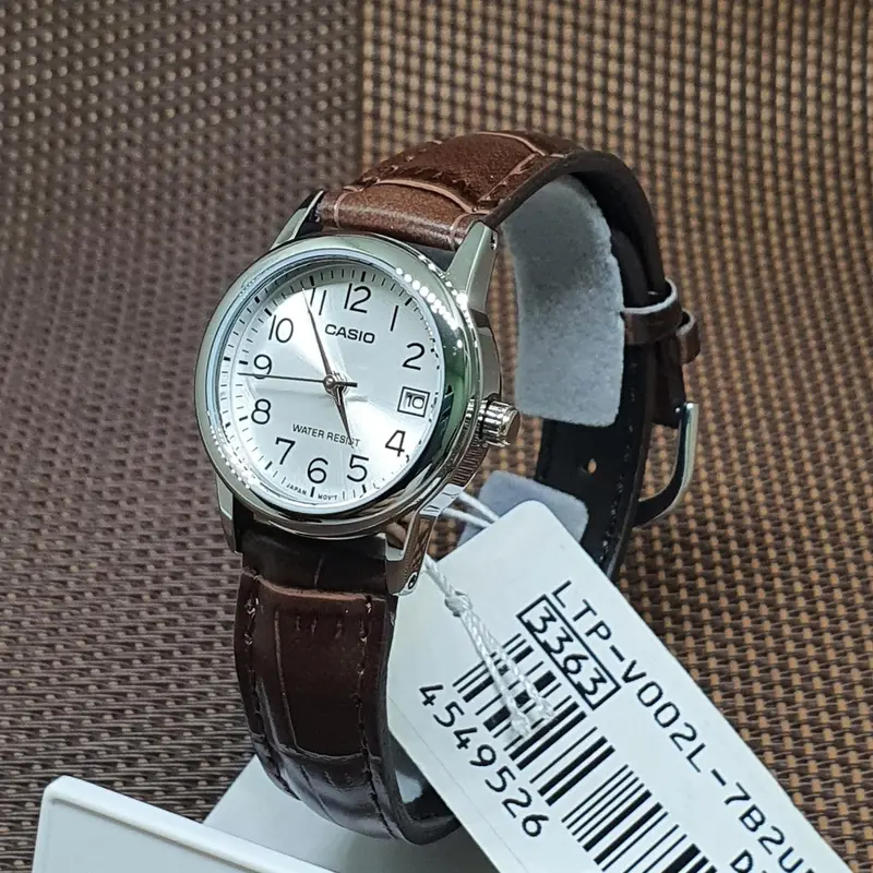 Casio General Ltp-V002l-7B2udf Brown Leather Strap Women's Watch 2