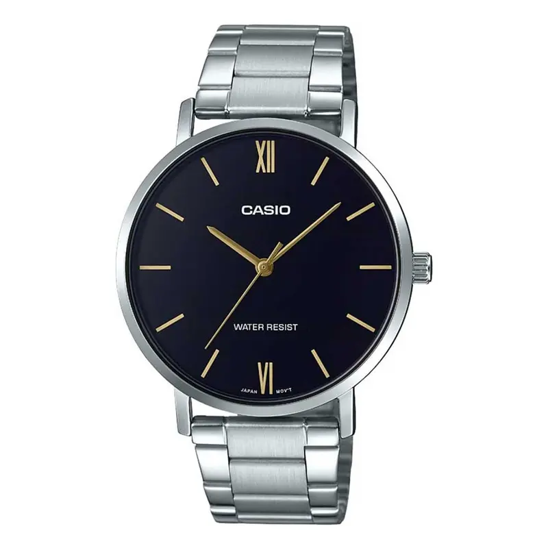 Casio General Ltp-Vt01d-1Budf-P Stainless Steel Men's Watch 1
