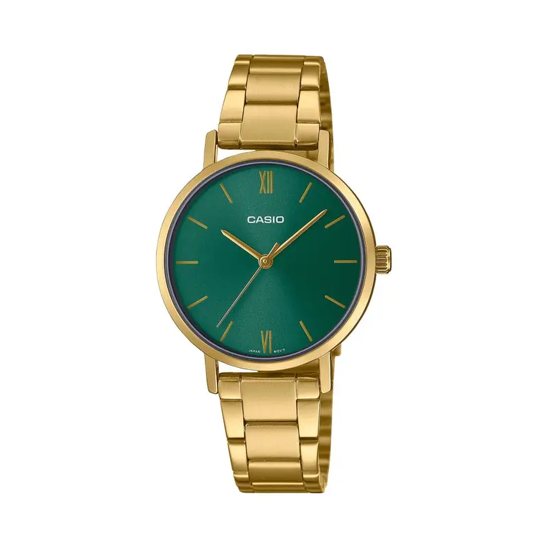Casio General Ltp-Vt02g-3Audf Gold Stainless Steel Unisex Watch 1