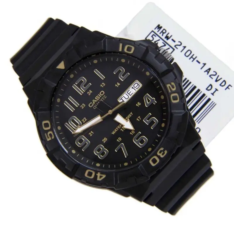 Casio General Mrw-210H-1A2vdf Black Resin Men's Watch 2