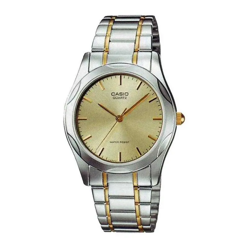 Casio General Mtp-1275Sg-9Adf Quartz Two Tone Stainless Steel Men's Watch 1