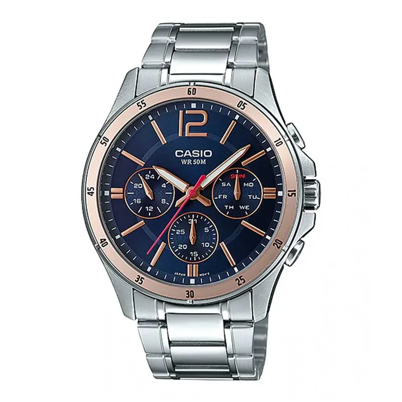 Casio General Mtp-1374D-2A2vdf Men's Watch 1