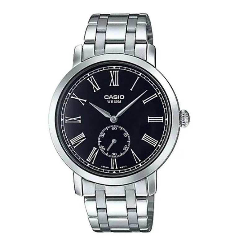 Casio General Mtp-E150d-1Bvdf Quartz Silver Stainless Steel Men's Watch 1