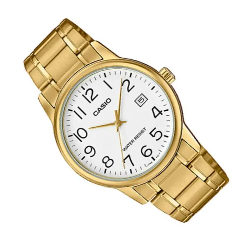 Casio General Mtp-V002g-7B2udf Gold Stainless Steel Men's Watch 2