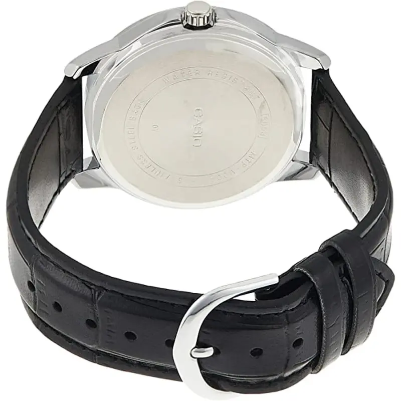 Casio General Mtp-V004l-7Audf-P Brown Leather Men Watch 2