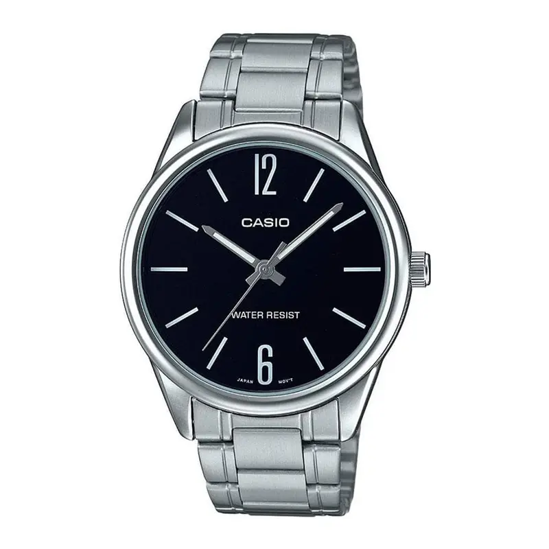 Casio General Mtp-V005d-1Budf-P Silver Stainless Steel Men Watch 1