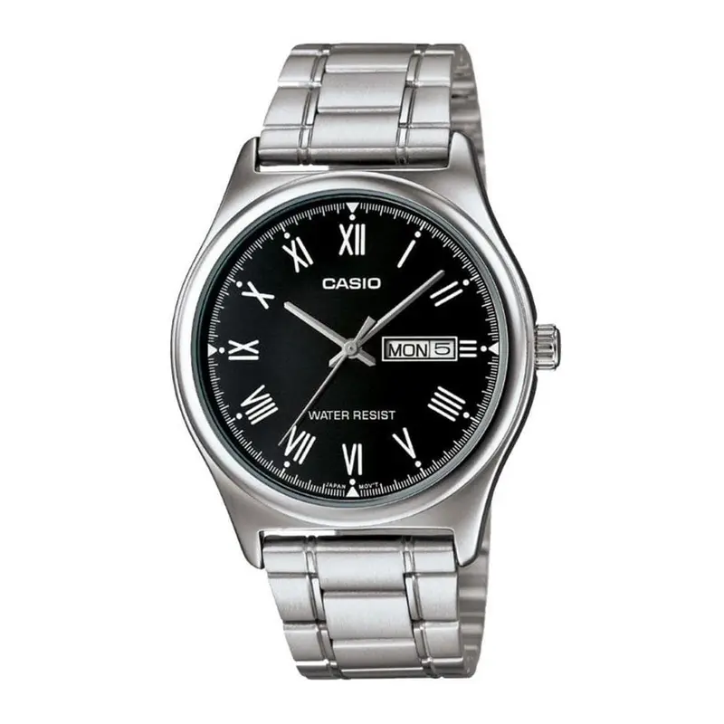Casio General Mtp-V006d-1Budf-P Silver Stainless Steel Men Watch 1