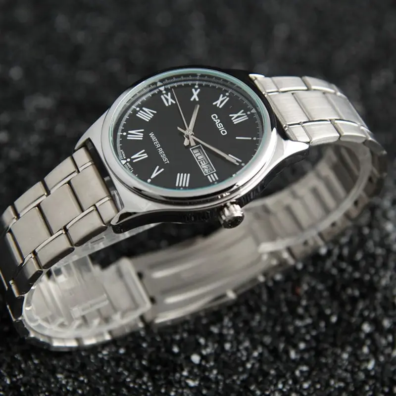 Casio General Mtp-V006d-1Budf-P Silver Stainless Steel Men Watch 2