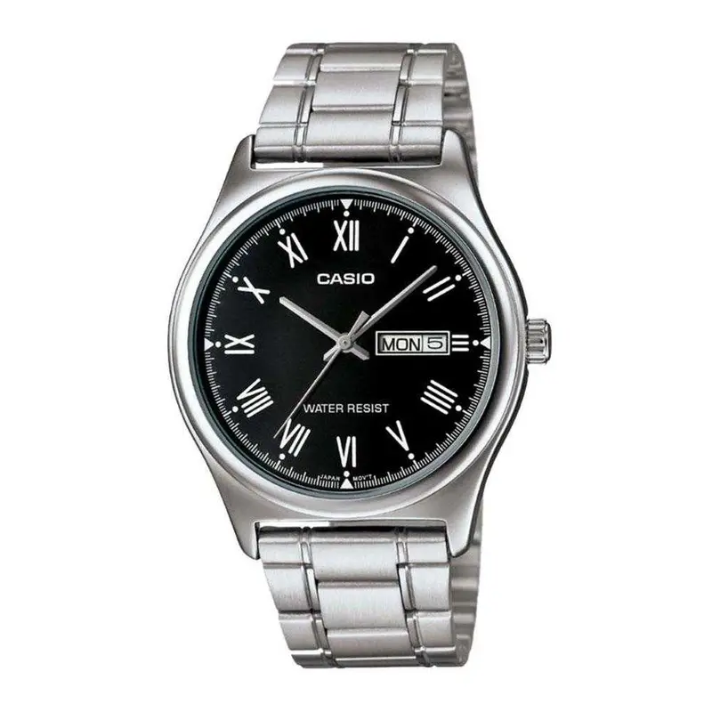 Casio General Mtp-V006d-1Budf Quartz Silver Stainless Steel Men's Watch 1