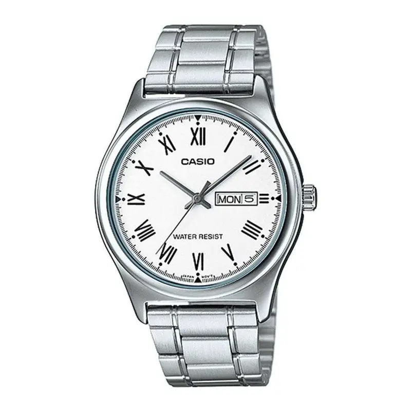Casio General Mtp-V006d-7Budf Quartz Silver Stainless Steel Men's Watch 1