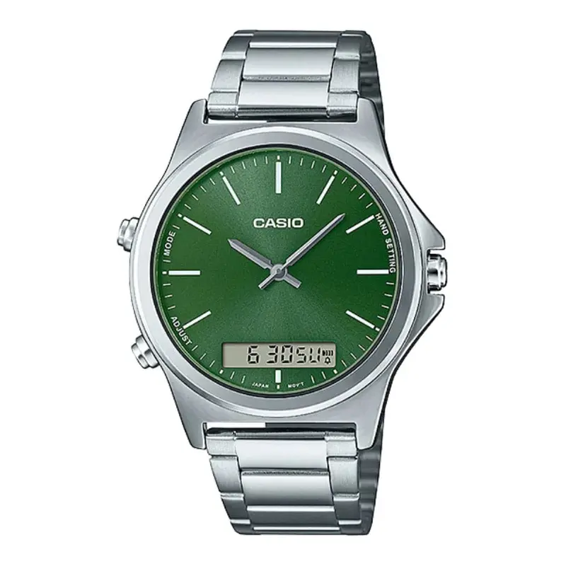 Casio General Mtp-Vc01d-3Eudf-P Stainless Steel Men Watch 1