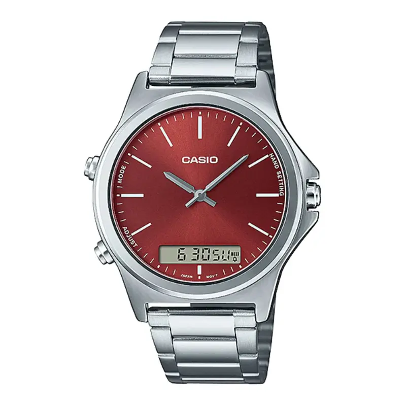 Casio General Mtp-Vc01d-5Eudf-P Stainless Steel Men Watch 1