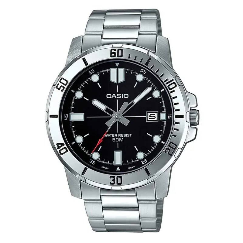 Casio General Mtp-Vd01d-1Evudf Enticer Men's Watch 1