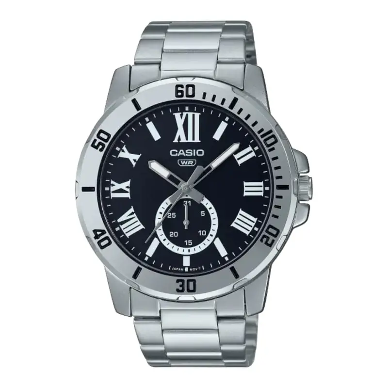 Casio General Mtp-Vd200d-1Budf-P Stainless Steel Men Watch 1