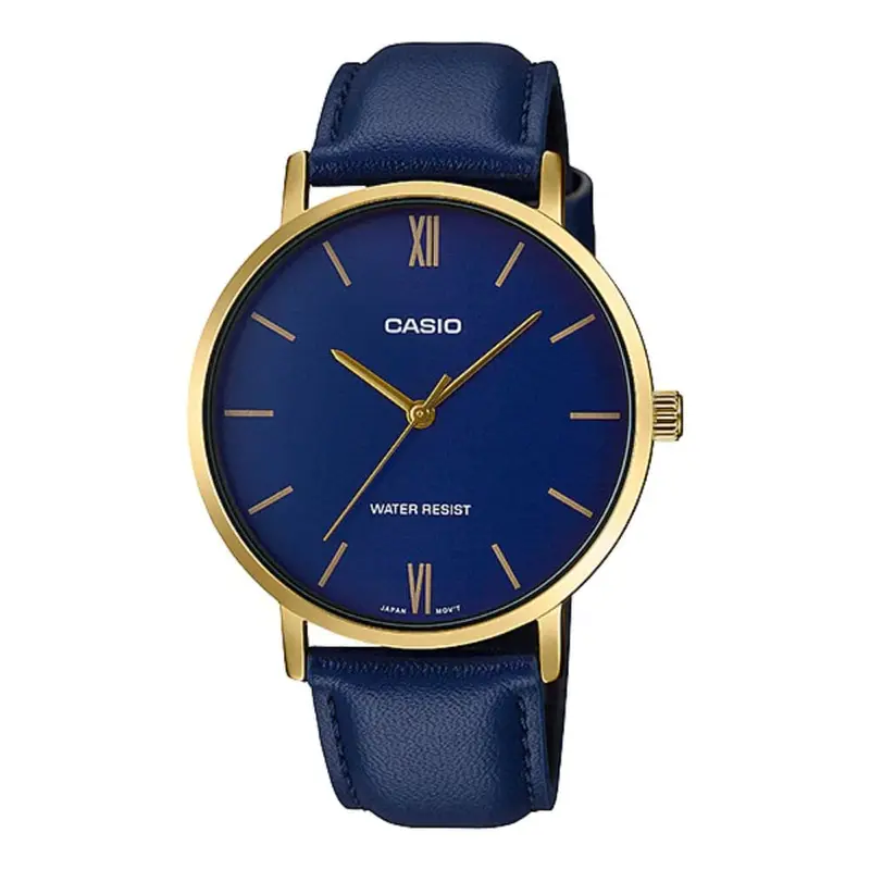 Casio General Mtp-Vt01gl-2Budf Enticer Men's Watch 1
