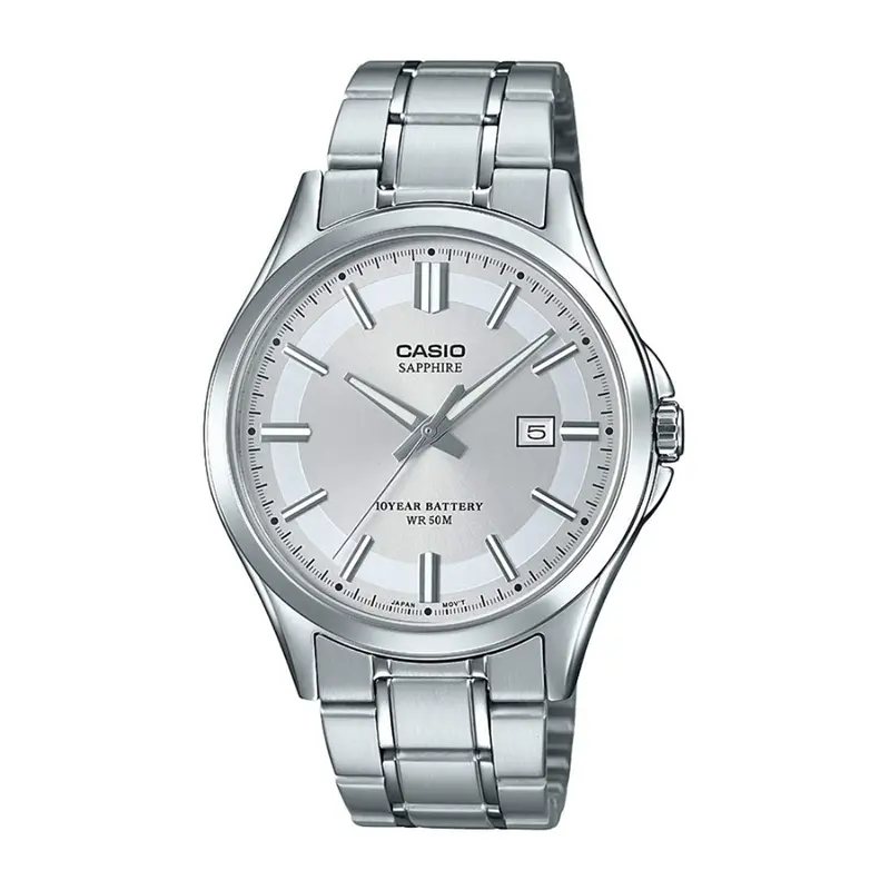 Casio General Mts-100D-7Avdf-P Stainless Steel Men Watch 1