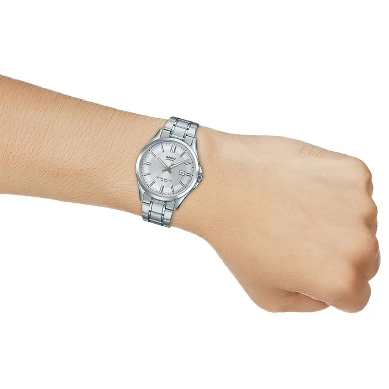 Casio General Mts-100D-7Avdf-P Stainless Steel Men Watch 2