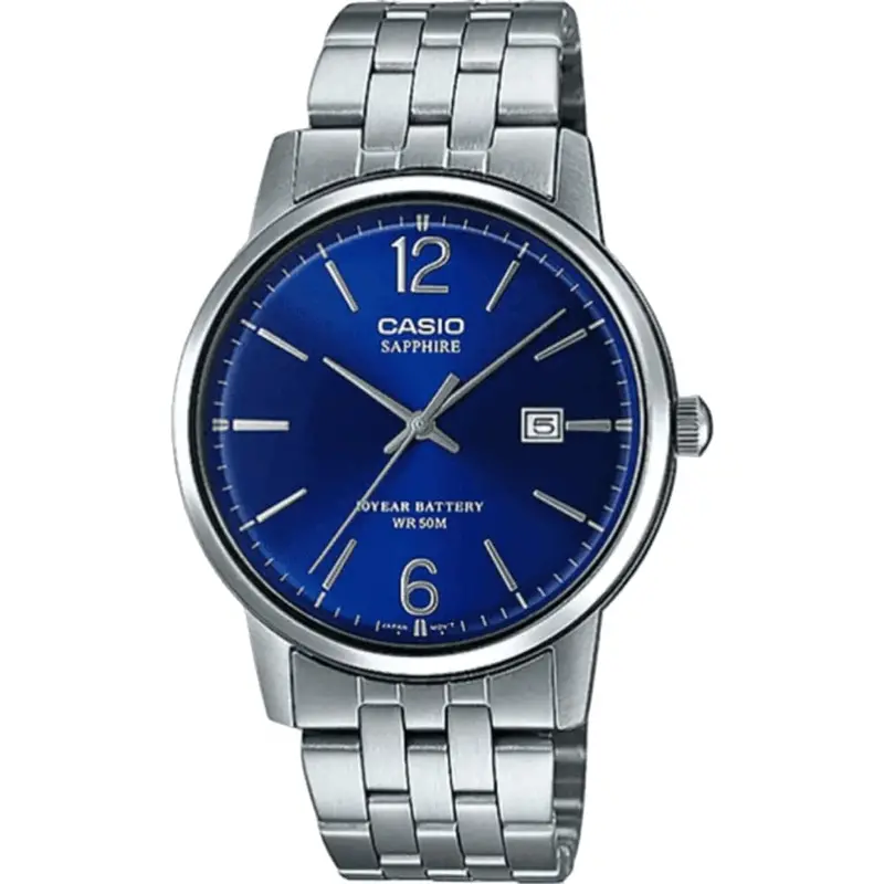 Casio General Mts-110D-2Avdf-P Stainless Steel Men Watch 1